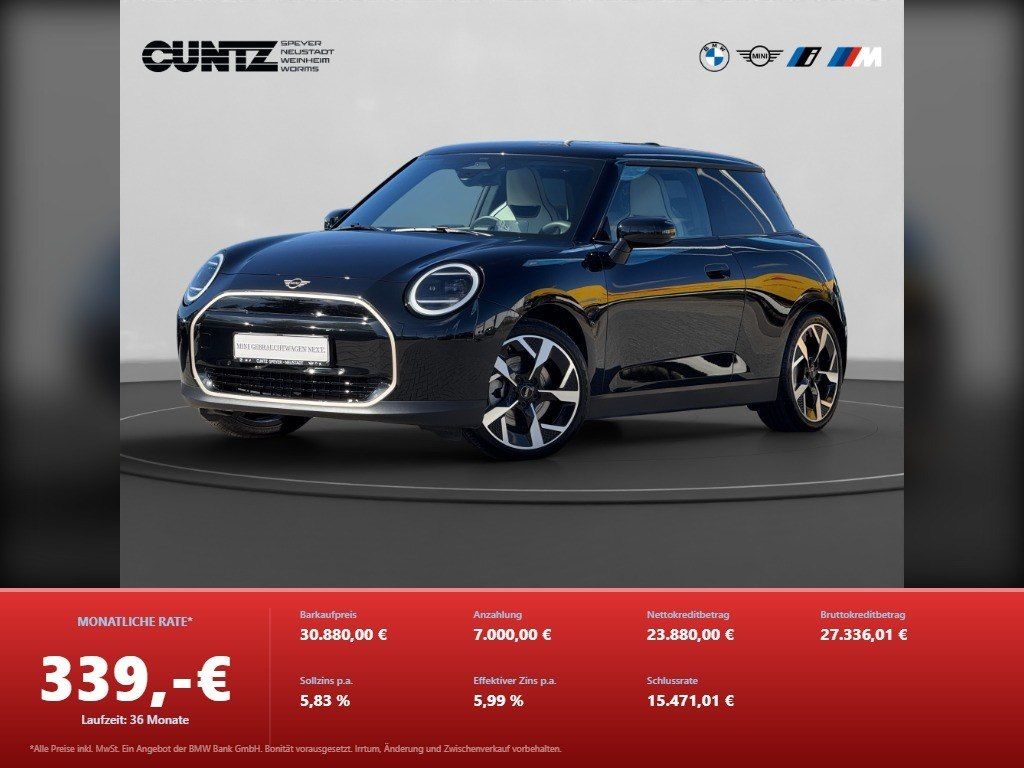 MINI Cooper E 3-Türer Panodach Sitzheizung Head-Up Ca