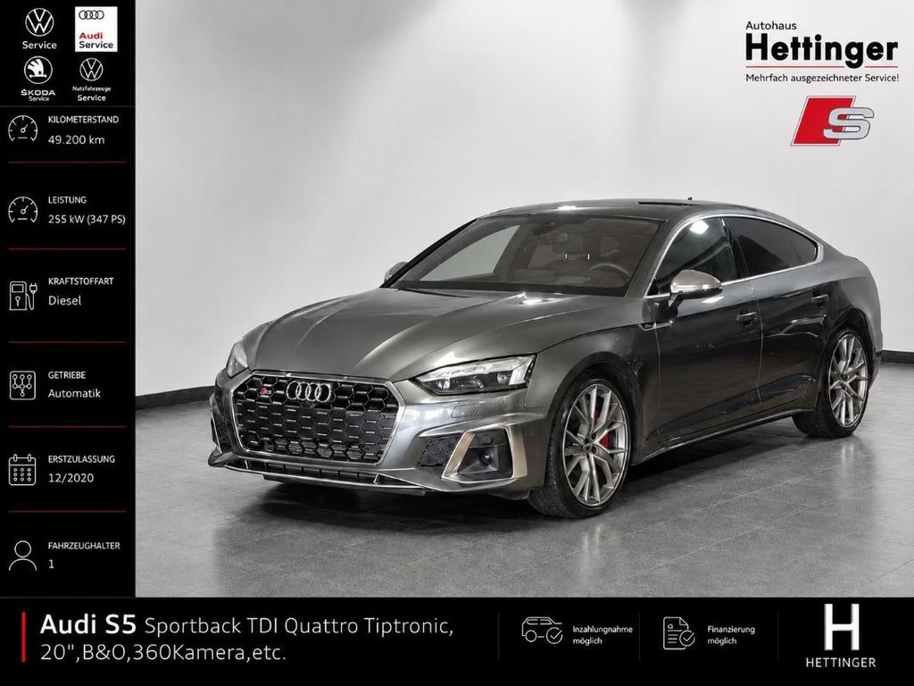 Bild des Angebotes Audi S5 Sportback TDI Quattro Tiptronic, 20",B&O,360K