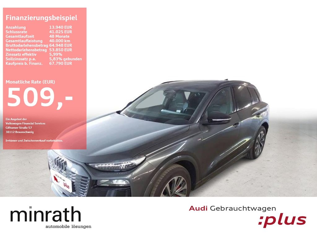 Bild des Angebotes Audi Q6 e-tron MATRIX+BLACK+B&O+RAUTE+LEDER+PANO+ACC