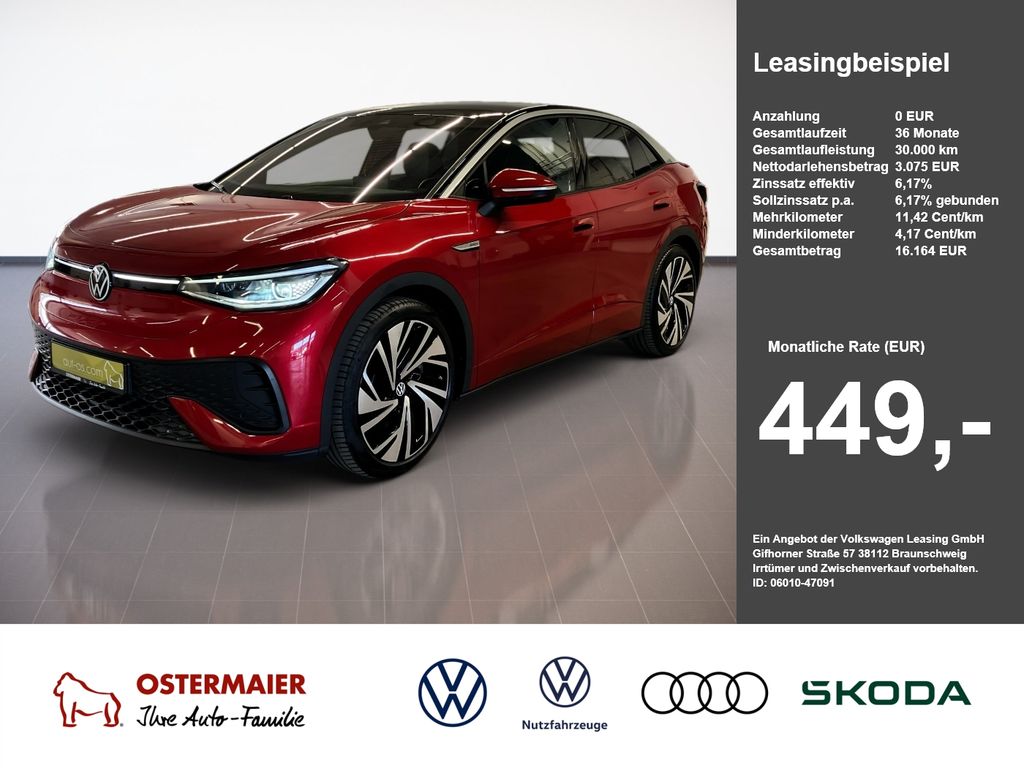 Bild des Angebotes Volkswagen ID.5 PRO PERFORMANCE 204PS.MATRIX.NAVI.CLIMA.AHK