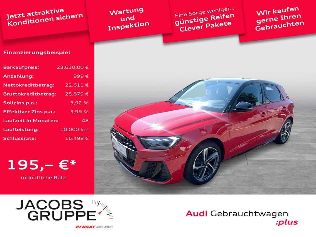 Bild des Angebotes Audi A1 Sportback 25TFSI 2xS line Edition/Black+/ACC/