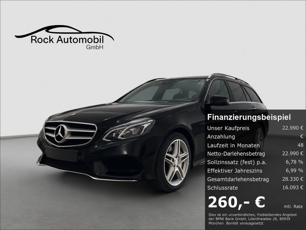 Bild des Angebotes Mercedes-Benz E 500 7G T AMG 4M Standheizung Massage 360