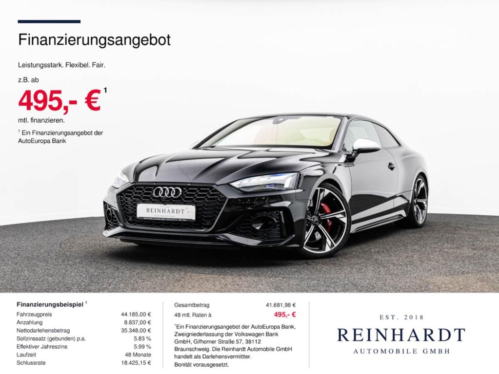 Bild des Angebotes Audi RS5 COUPE BLACK 20Z./LASER/ACC/HuD/360°/280KMH