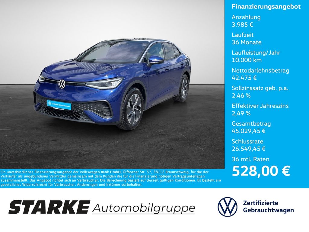 Bild des Angebotes Volkswagen ID.5 Pro mit Infotainment-Paket  HeadUp Panodach