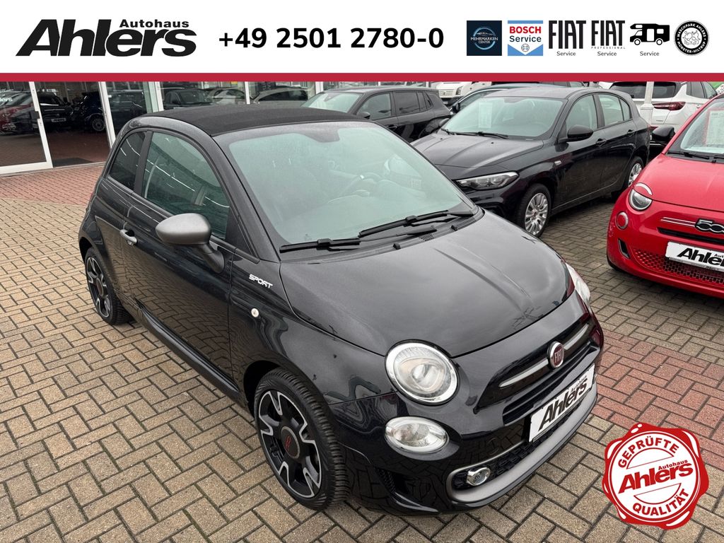 Bild des Angebotes Fiat 500C Sport+ALLWETTER+CARPLAY+PDC+KLIMAAUTO+TEMPO