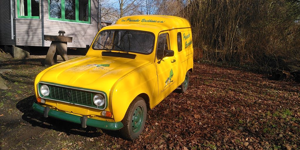 Renault R4 F4 Fourgonnette mit LKW-Zulassung, TÜV neu
