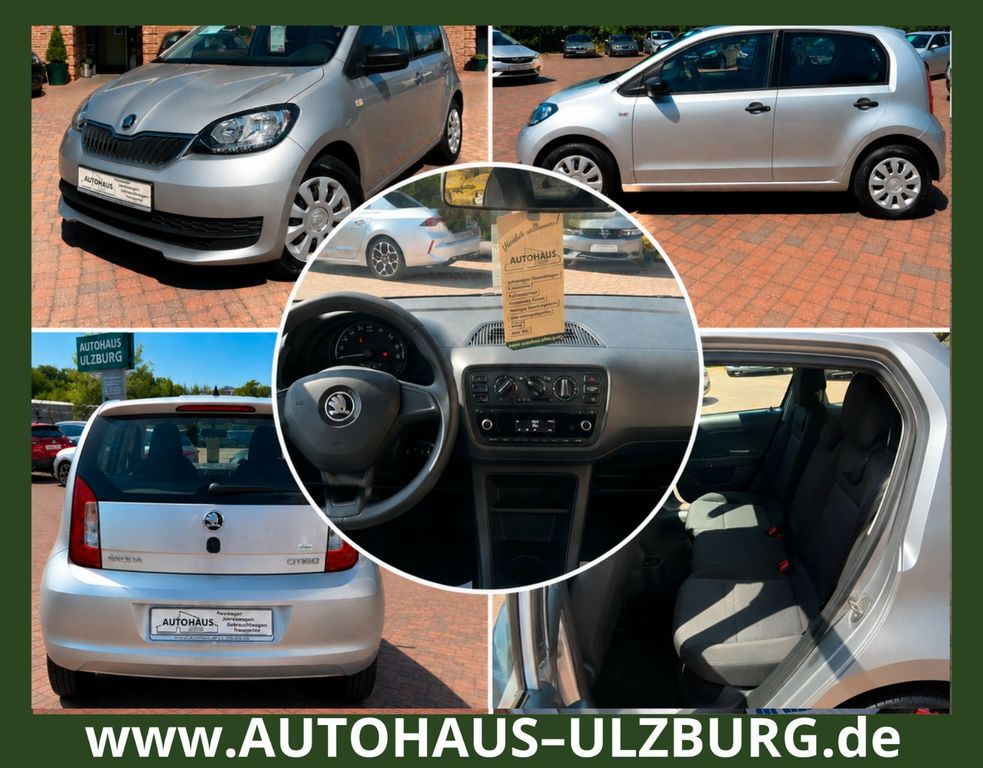 Bild des Angebotes Skoda Citigo Active 5-türig/1.Hand/Klima/GJR/TÜV NEU!