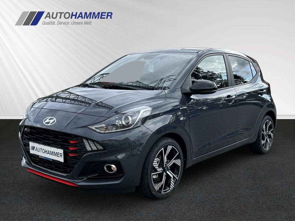 Bild des Angebotes Hyundai i10 N-LINE 1.0T Sport Alu Klimaaut. SHZ LHZ Navi