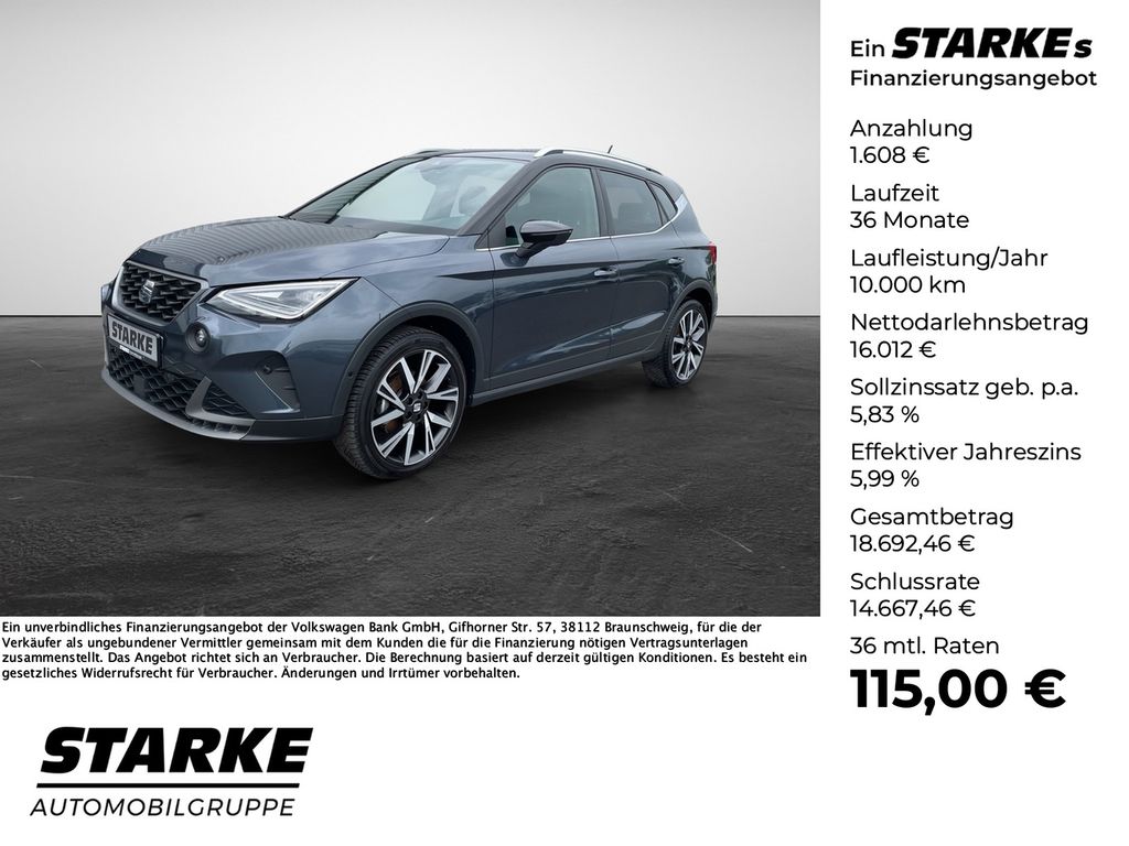 Bild des Angebotes Seat Arona FR 1.0 TSI 6-Gang Navi LED Kamera PDC LM