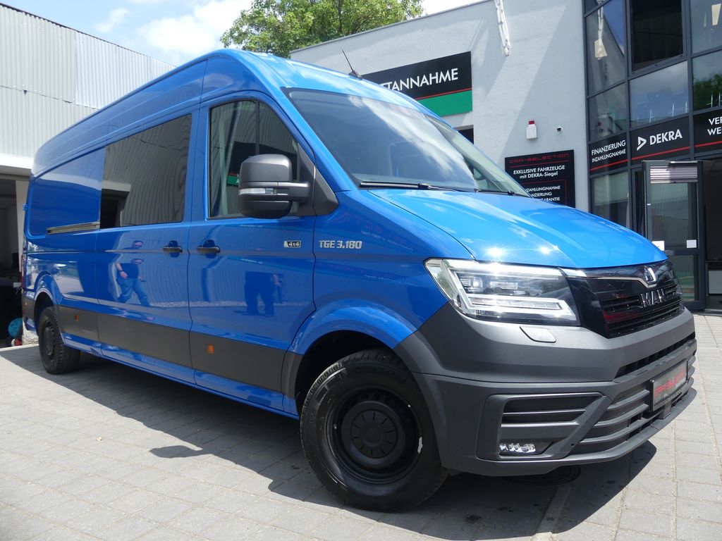 Bild des Angebotes MAN TGE 3 180 4x4 MAXI MIXTO Hoch Lang 6SITZ/KAM/ACC