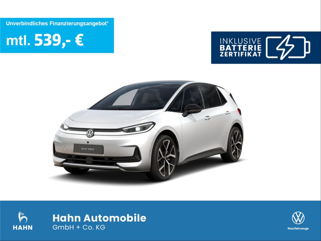 Bild des Angebotes Volkswagen ID.3 NEO STYLE WÄRMEP AHK PANO 20" SOUNDSYSTEM
