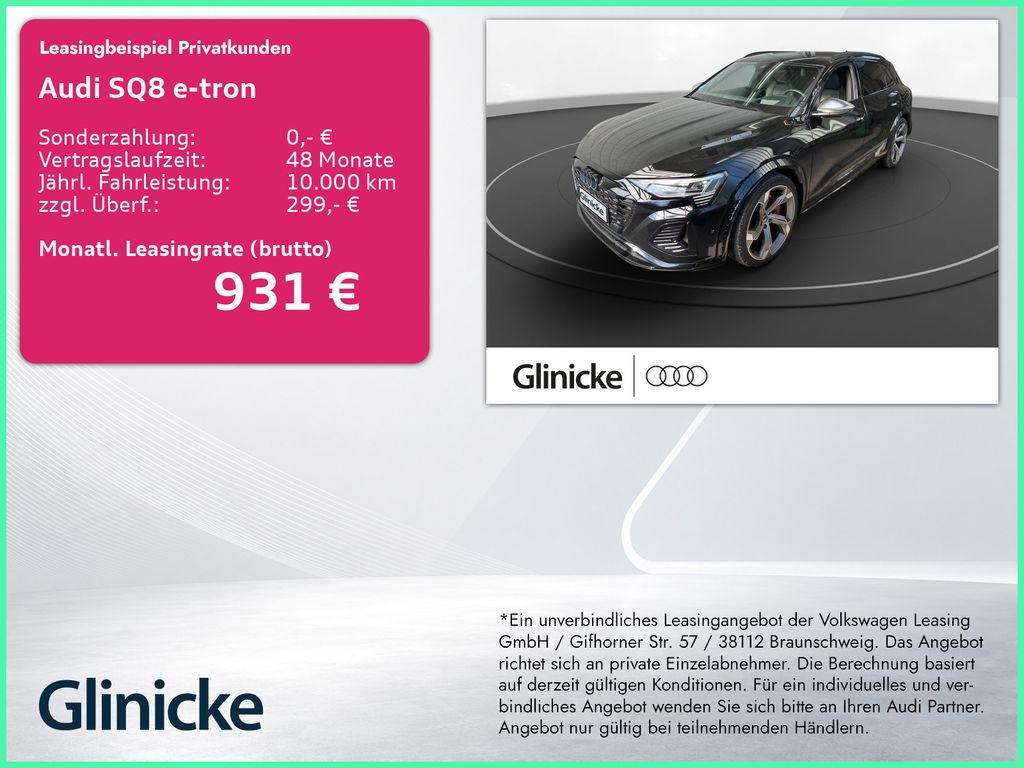 Bild des Angebotes Audi SQ8 e-tron qu. AHK Matrix LM 22" Navi 360° ACC L