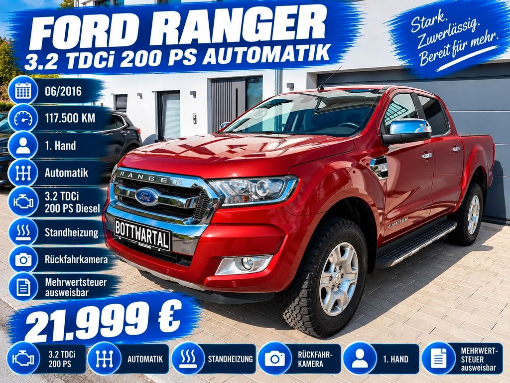 Bild des Angebotes Ford Ranger Wildtrak Doka 4x4"Auto."Standh."R-Kamera"