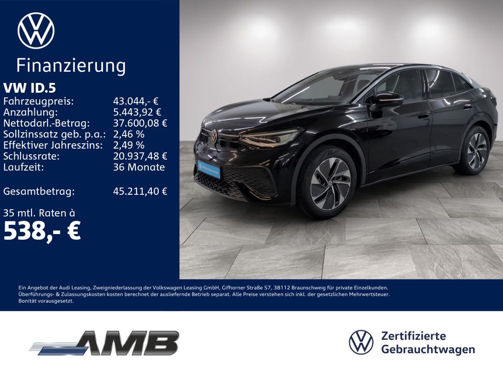 Bild des Angebotes Volkswagen ID.5 Pro 82kWh/Matrix/Navi/Wärmepumpe/01.31Garan