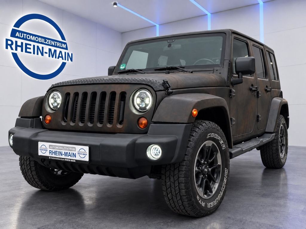 Bild des Angebotes Jeep Wrangler Sahara TARNFARBE MATT AHK 2,2t