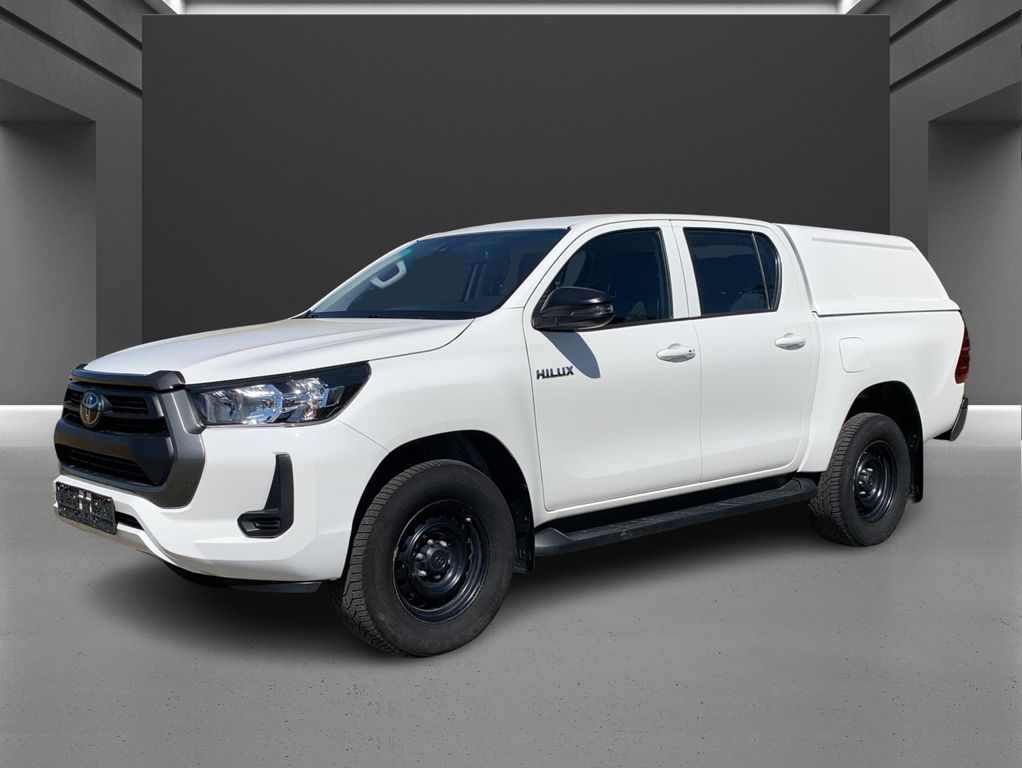 Bild des Angebotes Toyota Hilux Double Cab 150, 4x4,2,4,Klima,AHK,Kam,Auto