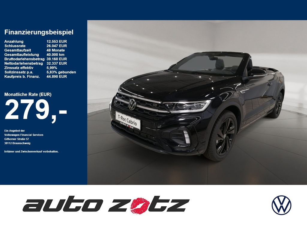 Volkswagen T-Roc Cabriolet R-Line 1.5 l TSI OPF DSG Kam.