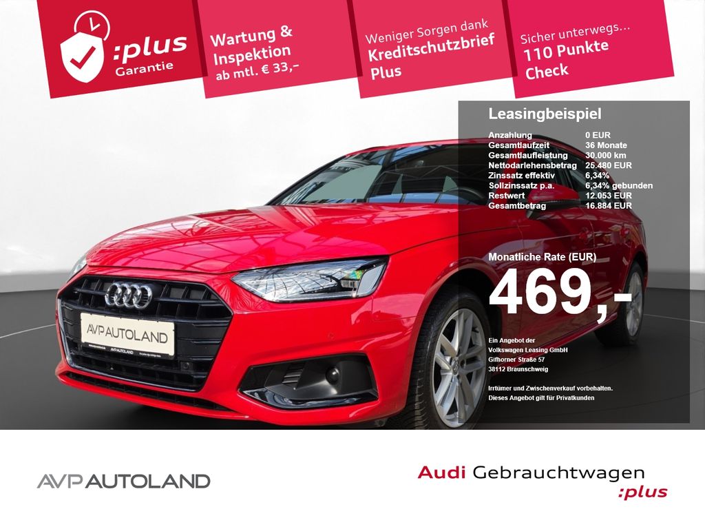 Bild des Angebotes Audi A4 Avant 35 TDI S tronic advanced MMI NAVI PLUS