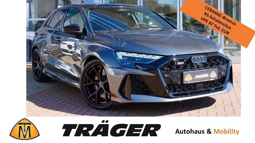 Bild des Angebotes Audi RS3 Sportback *Ceramic*Schalensitze*Pano*Matrix*