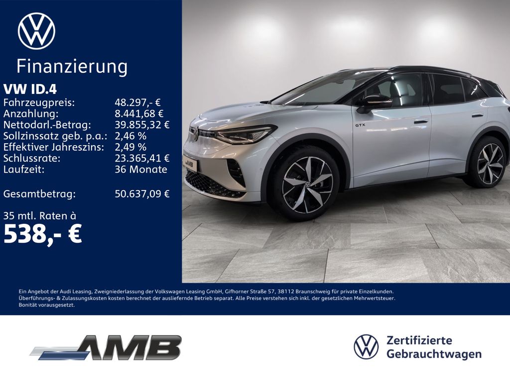 Bild des Angebotes Volkswagen ID.4 GTX 84kWh/AHK/Matrix/Wärmepumpe/02.31Garant