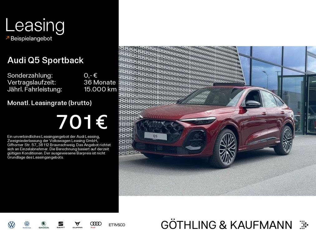 Bild des Angebotes Audi Q5 Sportback TFSI quattro 150 kW S tronic*Sitzhe