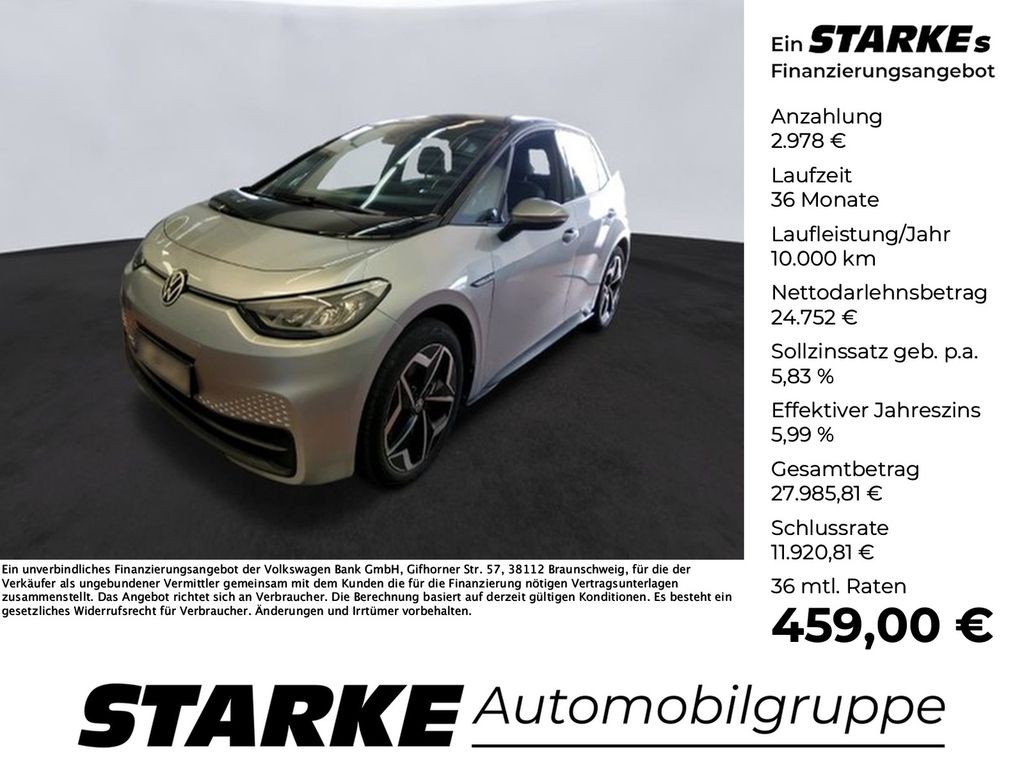 Bild des Angebotes Volkswagen ID.3 Pro S LED Navi Sitzheizung
