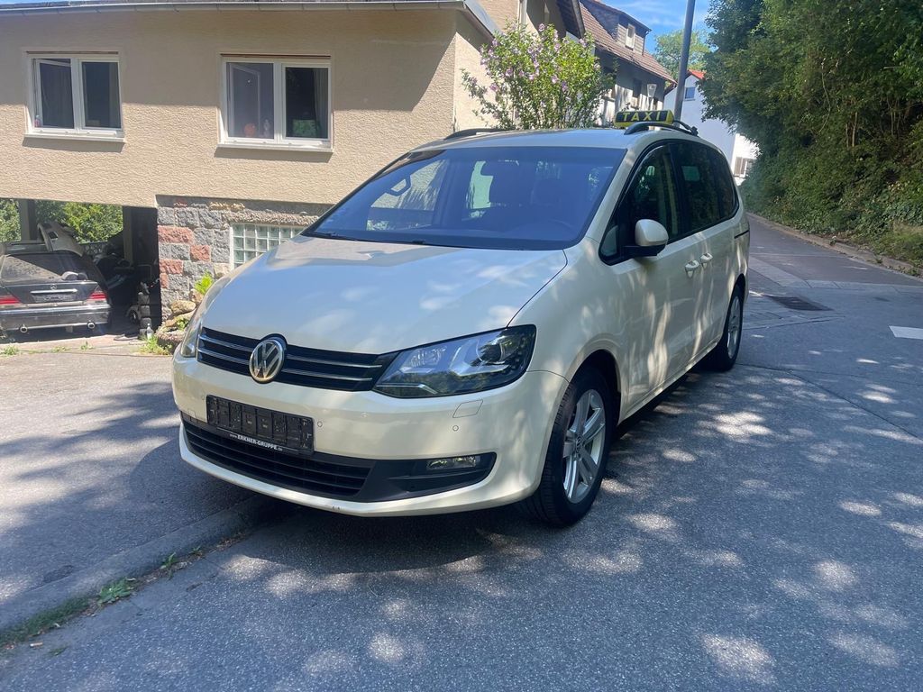 Bild des Angebotes Volkswagen Sharan Taxi Mwst 1. Hand Xenon El. Tür Top