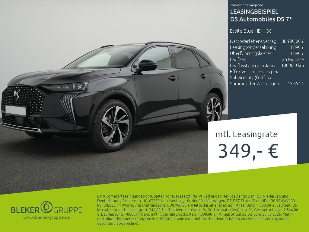 DS Automobiles DS7 Crossback Etoile Blue HDI 130