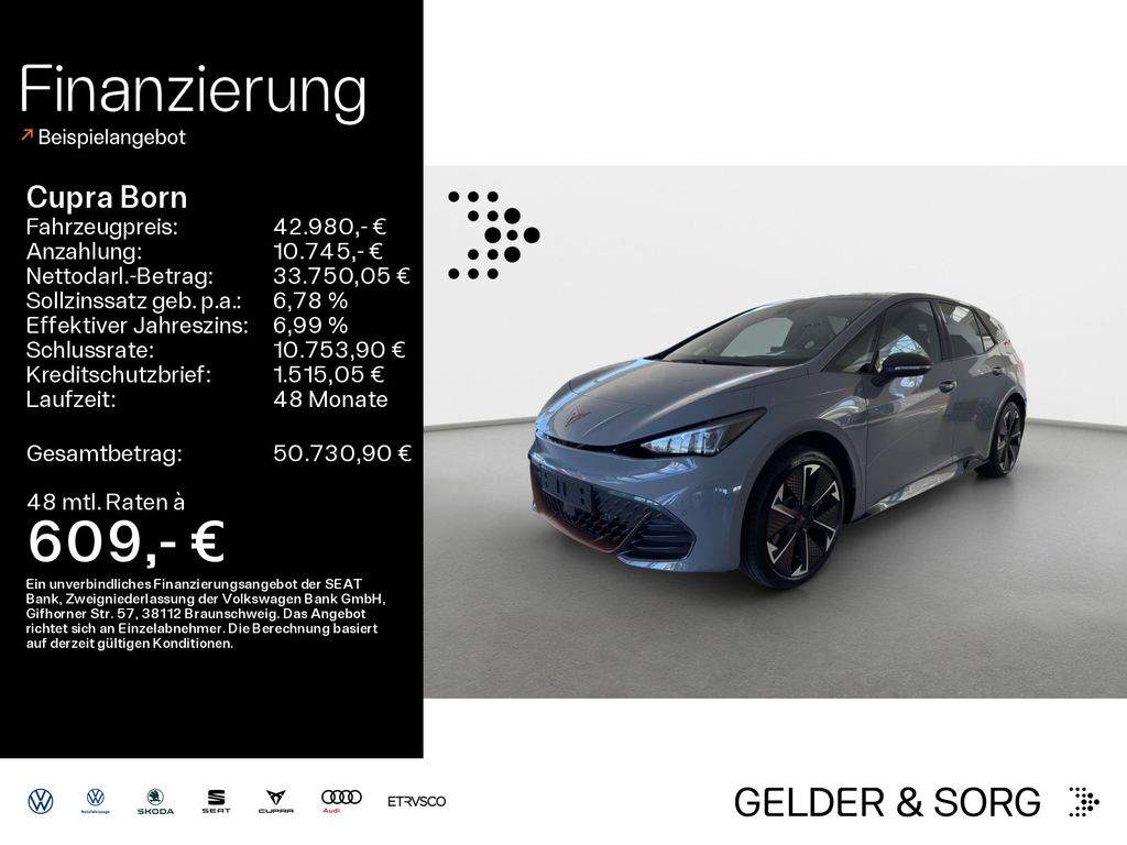 Bild des Angebotes Cupra Born VZ 240 kW 79 kWh *HuD*NAVI*LED*ACC*360°*