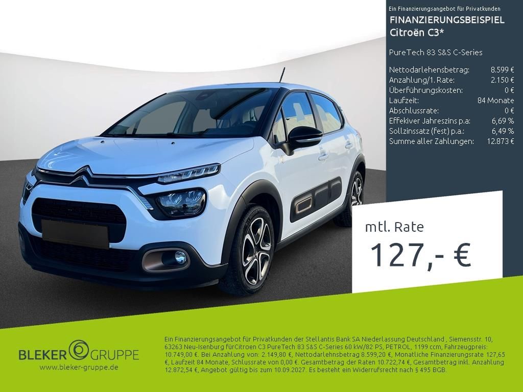 Bild des Angebotes Citroën C3 PureTech 83 S&S C-Series