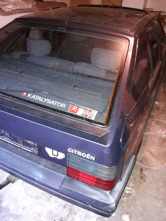 Citroën BX 14 TGE Royal / seit 2010 in Garage abgestellt