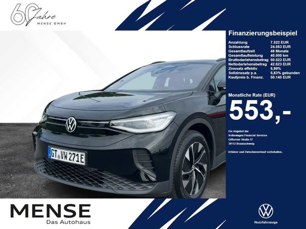 Volkswagen ID.4 Pro 79 kWh 1-Gang-Automatik Wärmepumpe Matr