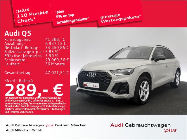Bild des Angebotes Audi Q5 45 TFSI qu. S tronic 2x S line "siambeige" S-