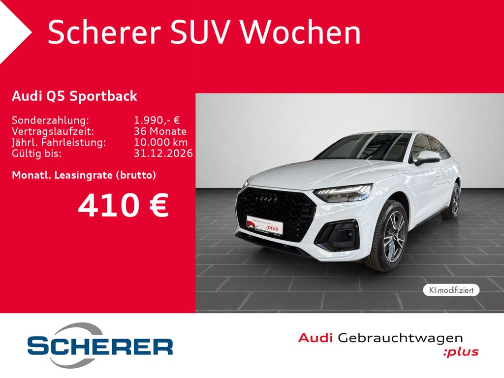 Bild des Angebotes Audi Q5 Sportback S line business 50 TDI quattro 210(