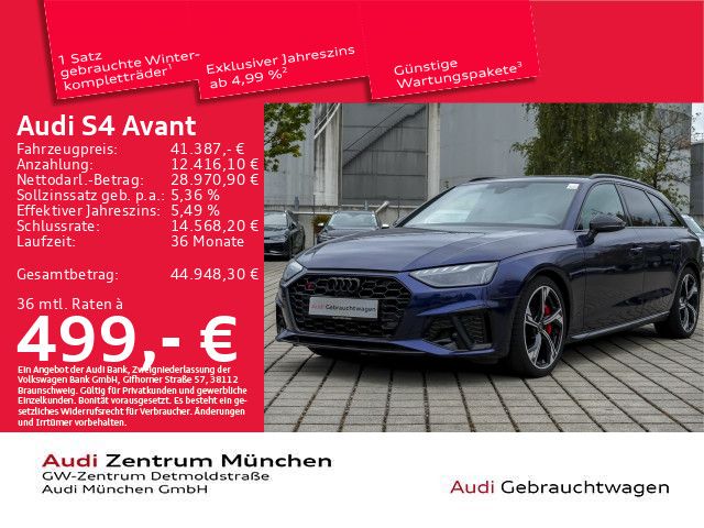Bild des Angebotes Audi S4 Avant TDI Competition+ Navi+/Massage