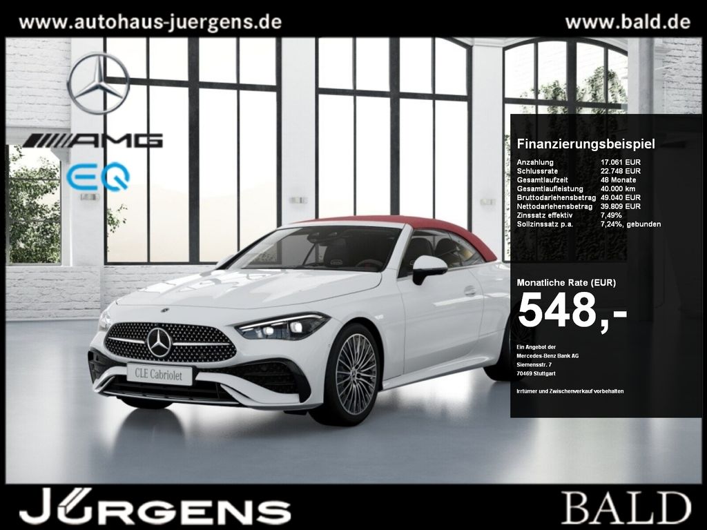 Bild des Angebotes Mercedes-Benz CLE 180 Cabrio AMG-Sport+Burm+Digital+Distr+Memo