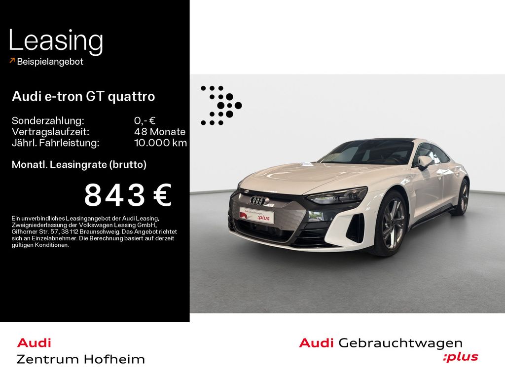 Bild des Angebotes Audi e-tron GT qu*Air*HUD*Pano*LED*Virtual*Navi+*Spor
