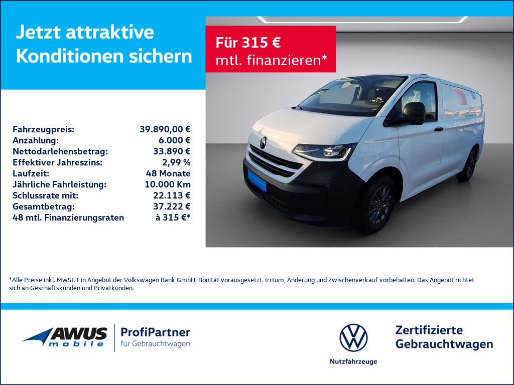 Bild des Angebotes Volkswagen T7 Transporter KR 2.0TDI 125kW AG8 ACC 360°