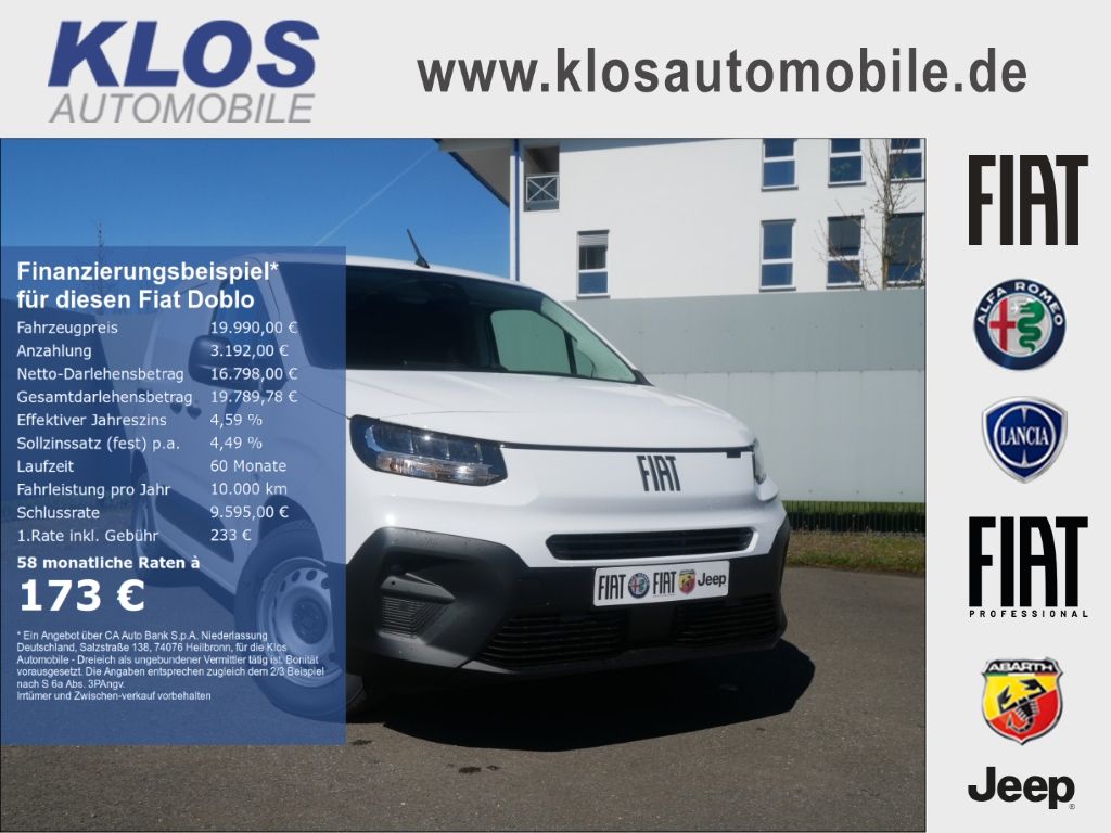 Bild des Angebotes Fiat Doblo CARGO KAWA M L1 1.5 BLUEHDI 102PS KAMERA W