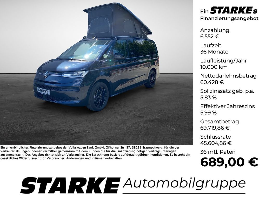 Bild des Angebotes Volkswagen T7 California Ocean 2.0 TDI DSG Camper  AHK Stan