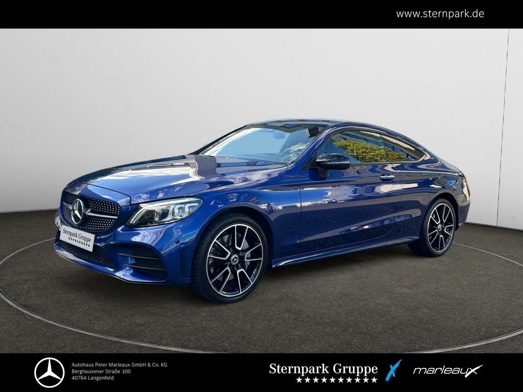 Bild des Angebotes Mercedes-Benz C 400 4M Coupé AMG+LEDER+PANO+DISTRO+AHK+NIGHT++