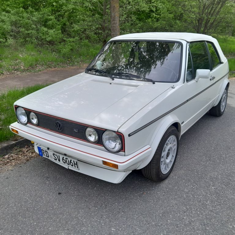 Volkswagen Golf I GLI Cabrio 81kW ( 110 PS ) TÜV neu