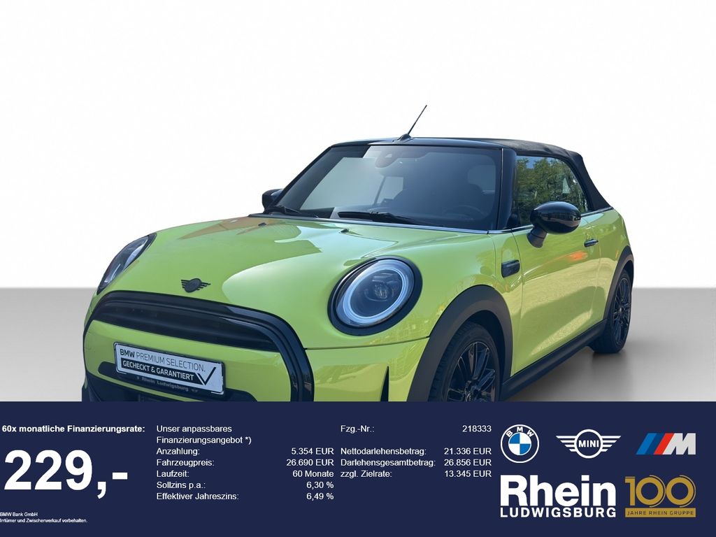 Bild des Angebotes MINI Cooper Cabrio LED.Navi.RFK.DriveAs.KomfZg.Apple