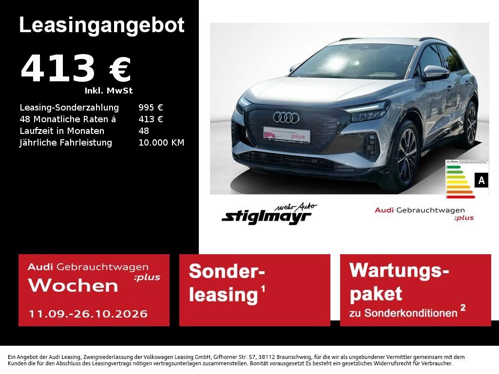 Bild des Angebotes Audi Q4 e-tron 40 advanced 63-kWh+ACC+AHK+KAMERA+LED+