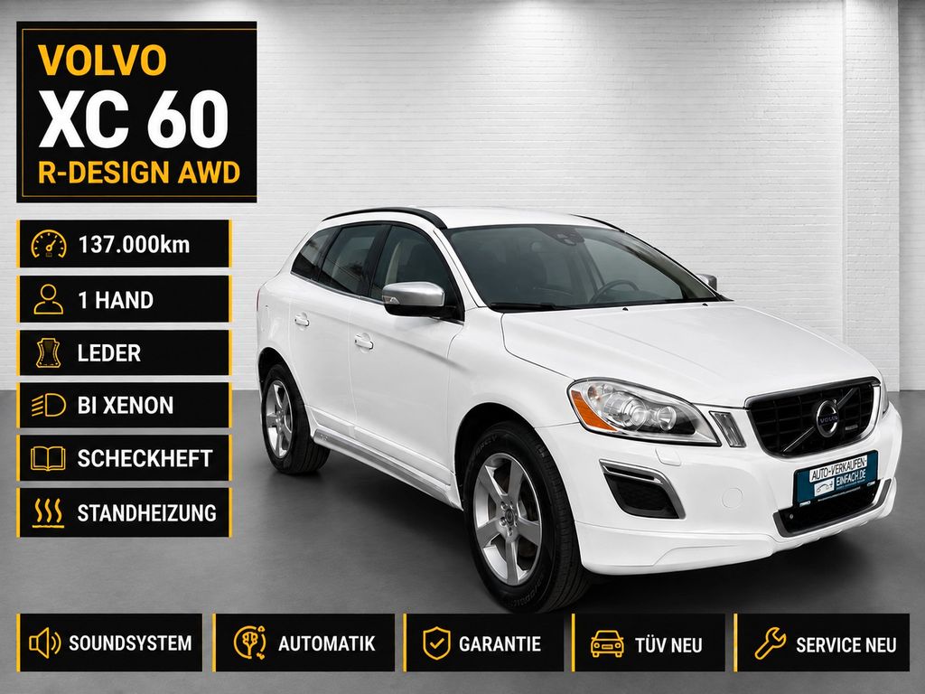 Bild des Angebotes Volvo XC 60 R-Design,1.H, SH,RFK,Bi-Xenon,TÜV+Serv,Gar