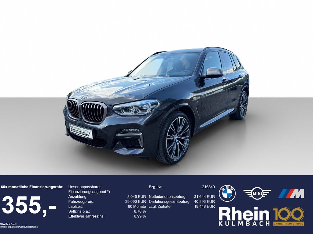 Bild des Angebotes BMW X3 M40i Navi AdapLED Standheiz. HUD ACC AHK GSD