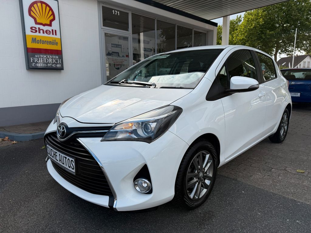 Bild des Angebotes Toyota Yaris Comfort+NAVI+CAM+Alu+5-trg+Scheckheft gepf