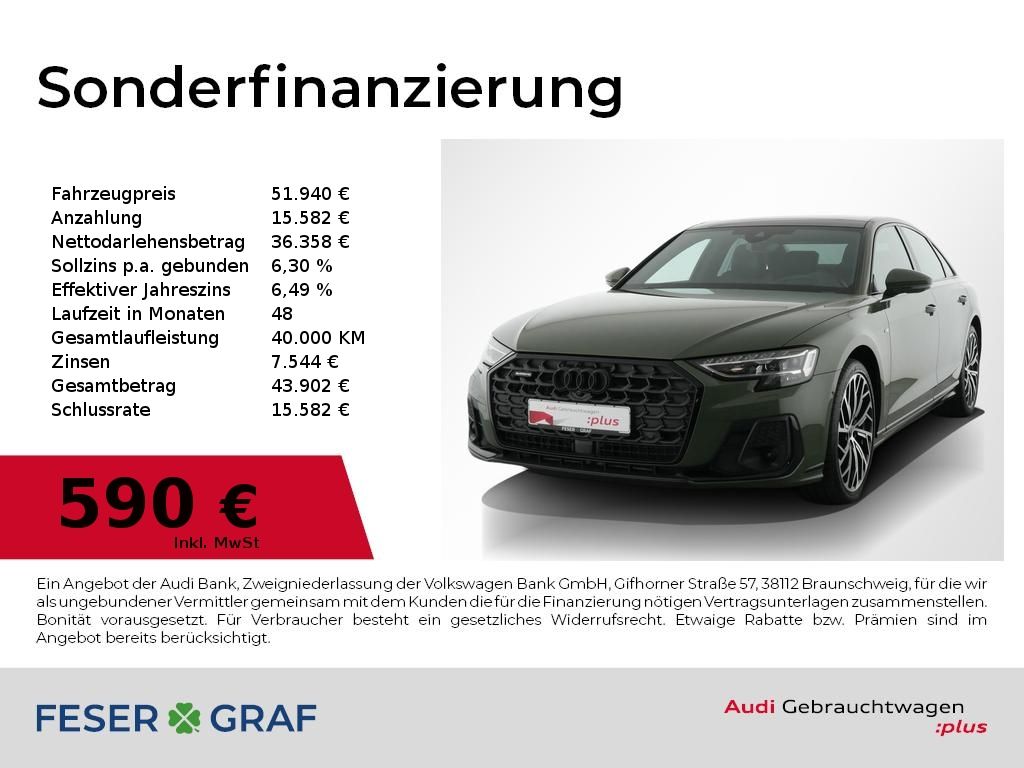 Bild des Angebotes Audi A8 50 TDI 2x S Line Pano,HUD,B&O,Sitzbelüftung