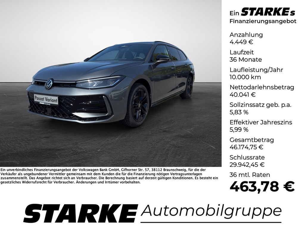 Bild des Angebotes Volkswagen Passat Variant 2.0 TDI DSG 4M R-Line HUD Matrix