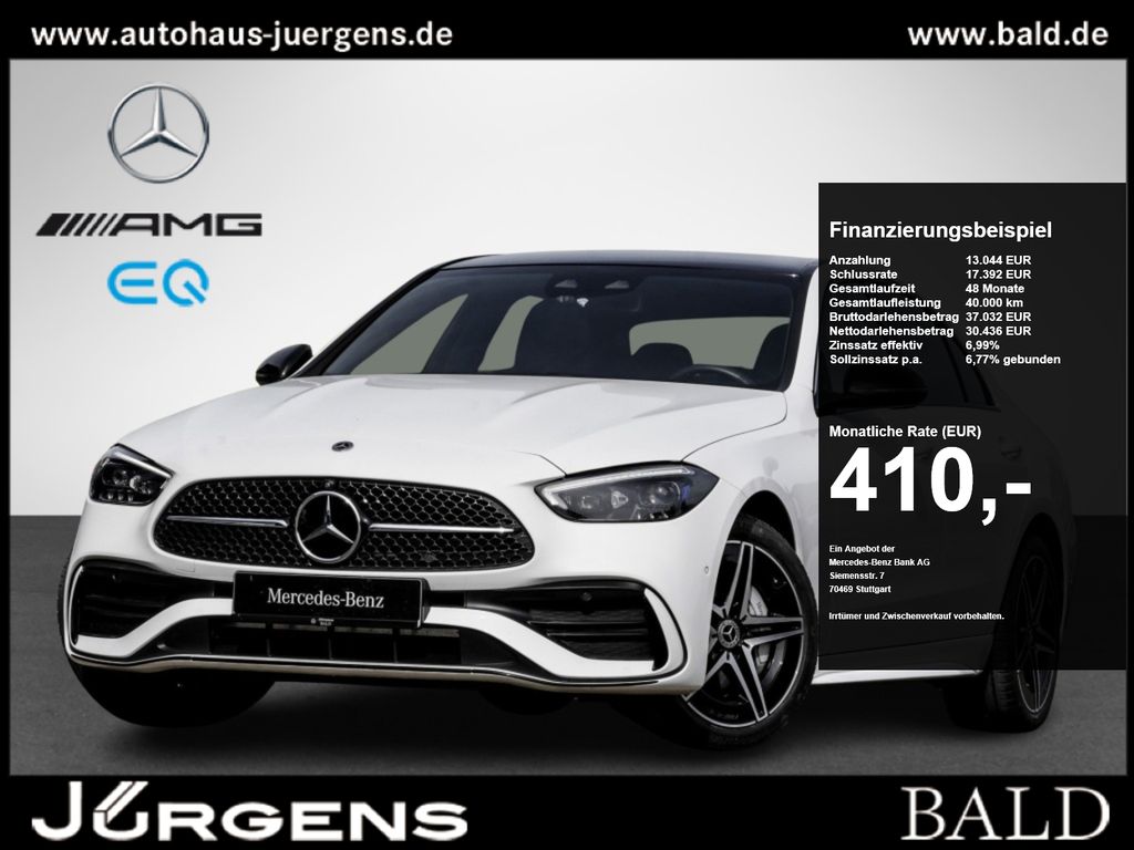 Bild des Angebotes Mercedes-Benz C 180 AMG-Sport/Pano/360/Burm/StdHz/DIGITAL/Memo